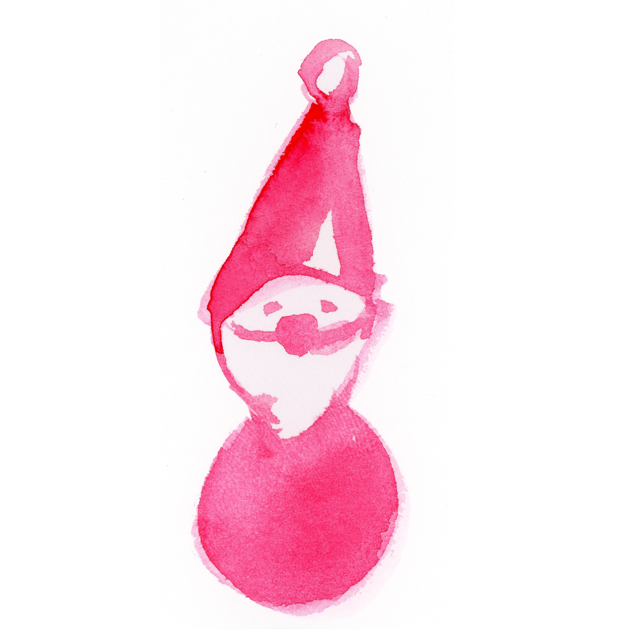 サンタクロース Sui Sai 水彩画イラストフリー素材集