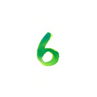 数字　6