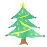 かわいいクリスマスツリー[252]