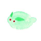 めんこい緑のうさぎ[262]